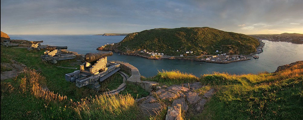Vantage point from the top of Signal hill of the bay